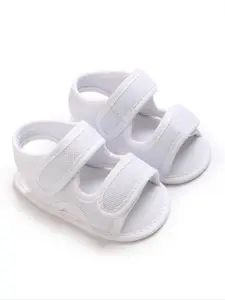 Baby's Solid Color Mesh Breathable Sandals, Casual Comfortable Soft Sole Sandals for Infant Toddler, Newborn Walking Shoes