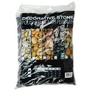Multi-Colored Decorative Garden Rocks – 0.5 cu. ft. Bag, 0.25–0.75 in. Size