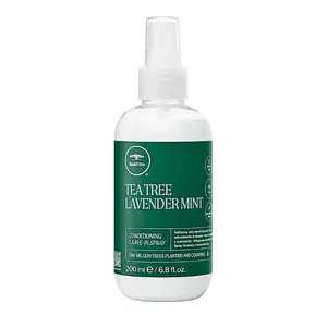 Lavender Mint Conditioning Leave-In Spray - Vegan Paraben Free Gluten-Free Lightweight Conditioner for Coarse Dry Hair Infused with Calming Lavender Mint 200ml Moisturizing