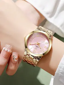 Luxury Strap Watch, Fashion Watches, Multicolor Mother-Of-Pearl Dial, Waterproof Quartz Watch, Elegant Gift for Girlfriend, Daily Wear & Dates
