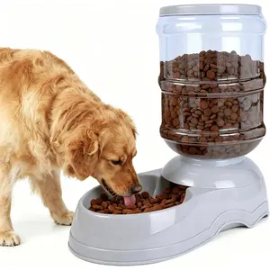 Automatic Dog Feeders 3 Gallon Capacity Gravity Food Dispenser for Large Breed Dogs Pet Feeder Station Food Dispenser