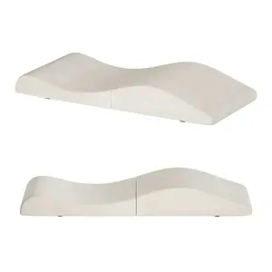 Advwin Foldable Foam Mattress Topper For Lash & Massage Beds, Ergonomic Spa Cushion With Adjustable Straps & Anti-Slip Bottom, Perfect For Beauty Salon, Home Spa Or Holiday Gift For Self-Care, Perfect Christmas Gift For Salon Or Home Relaxation Setup
