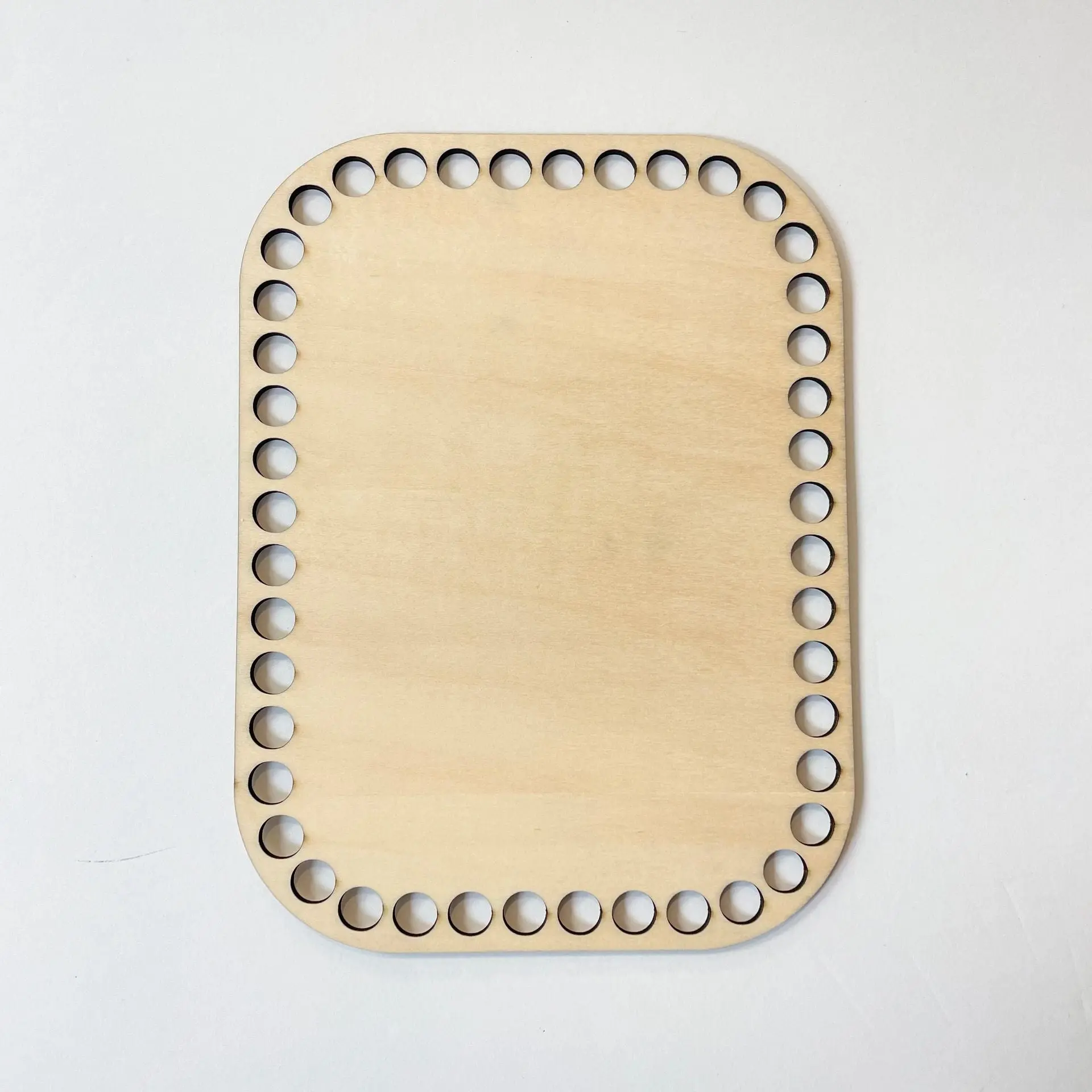 Wooden Base- 8x6 inches (10mm holes) Wooden Base- 8x6 inches (10mm holes)