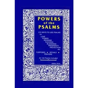 Power of the Psalms by Anna Riva Paperback Book | 150 Psalms, Spiritual Prayer & Faith Reading Guide