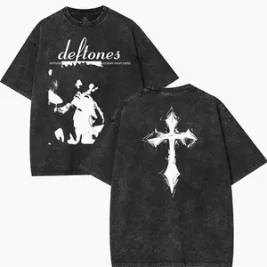 [collection] Vintage Deftones Saturday Night Wrist Heavy Metal Unisex Oversized Rock Band ed Cotton T-Shirt Gothic Punk Grung Everyday Favorite Tee