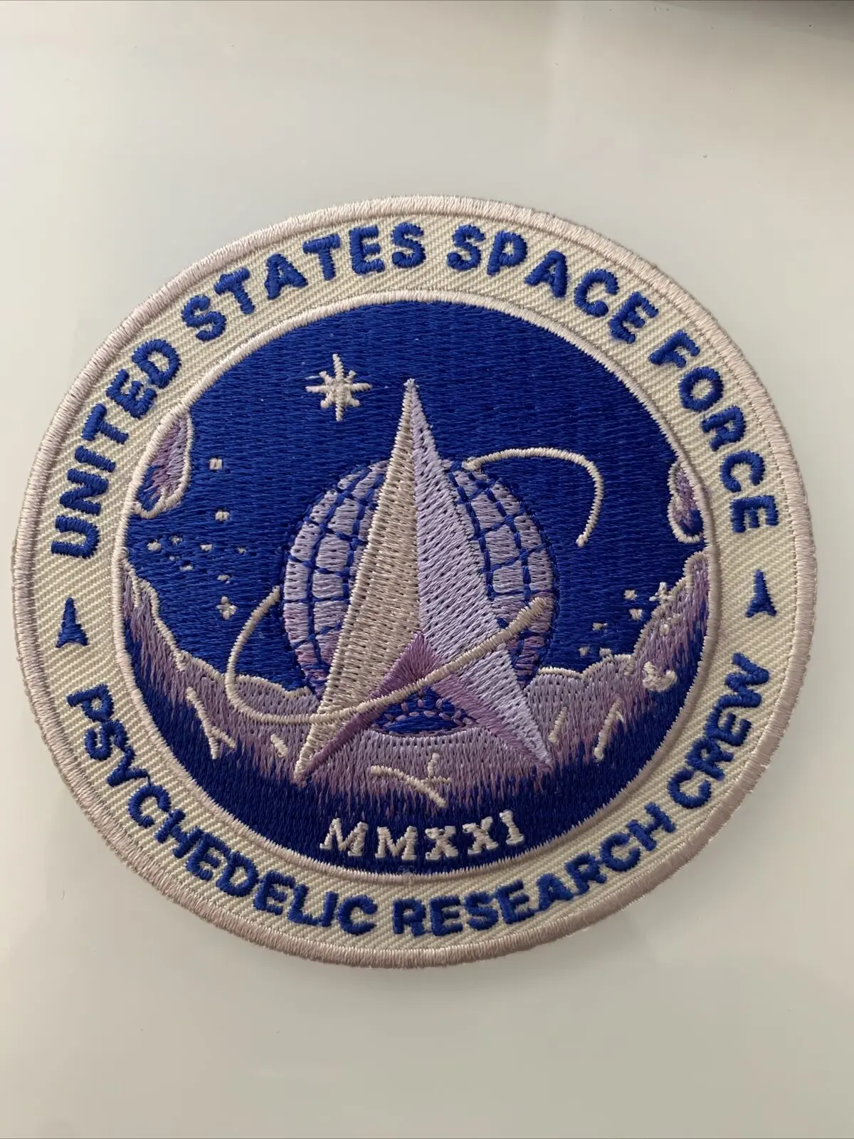 USAF Psychedelic Research Crew MMXXI 2021 Morale Patch 3.5 US Space Force