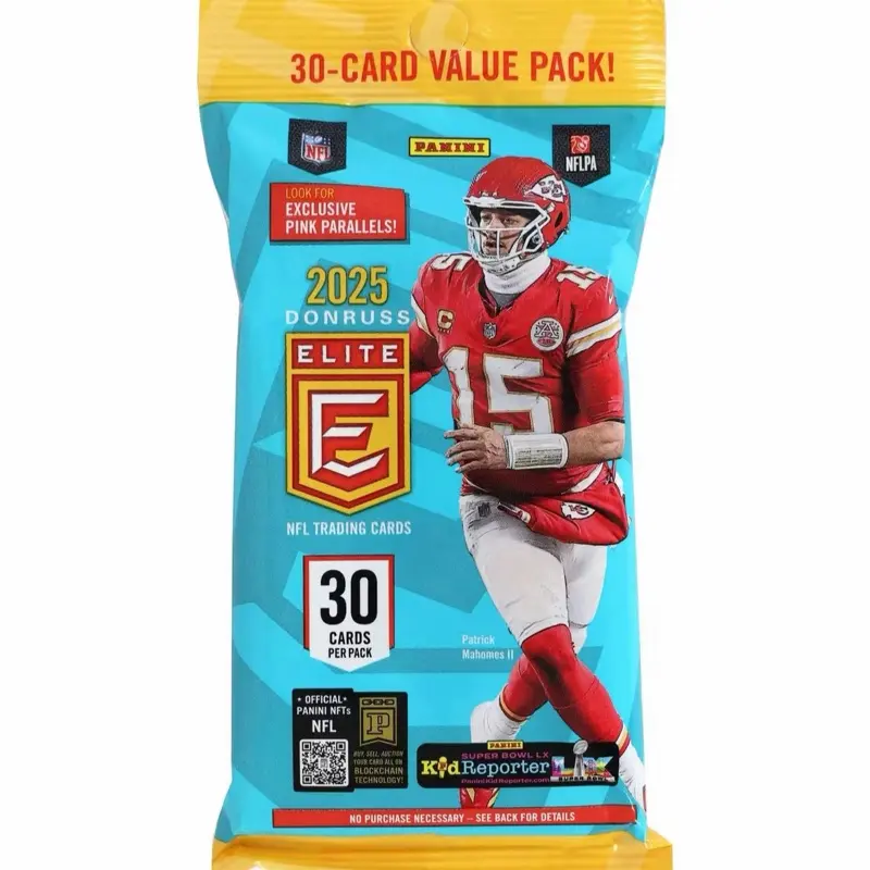 2025 Donruss Elite 30 Card Value Pack! (Pink Parallels!)