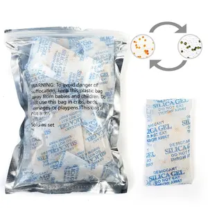 LotFancy 10 Gram Pack of 32 Silica Gel Packets Desiccant Dehumidifiers Moisture Absorber for Home & Household Items Mold Mildew Remover