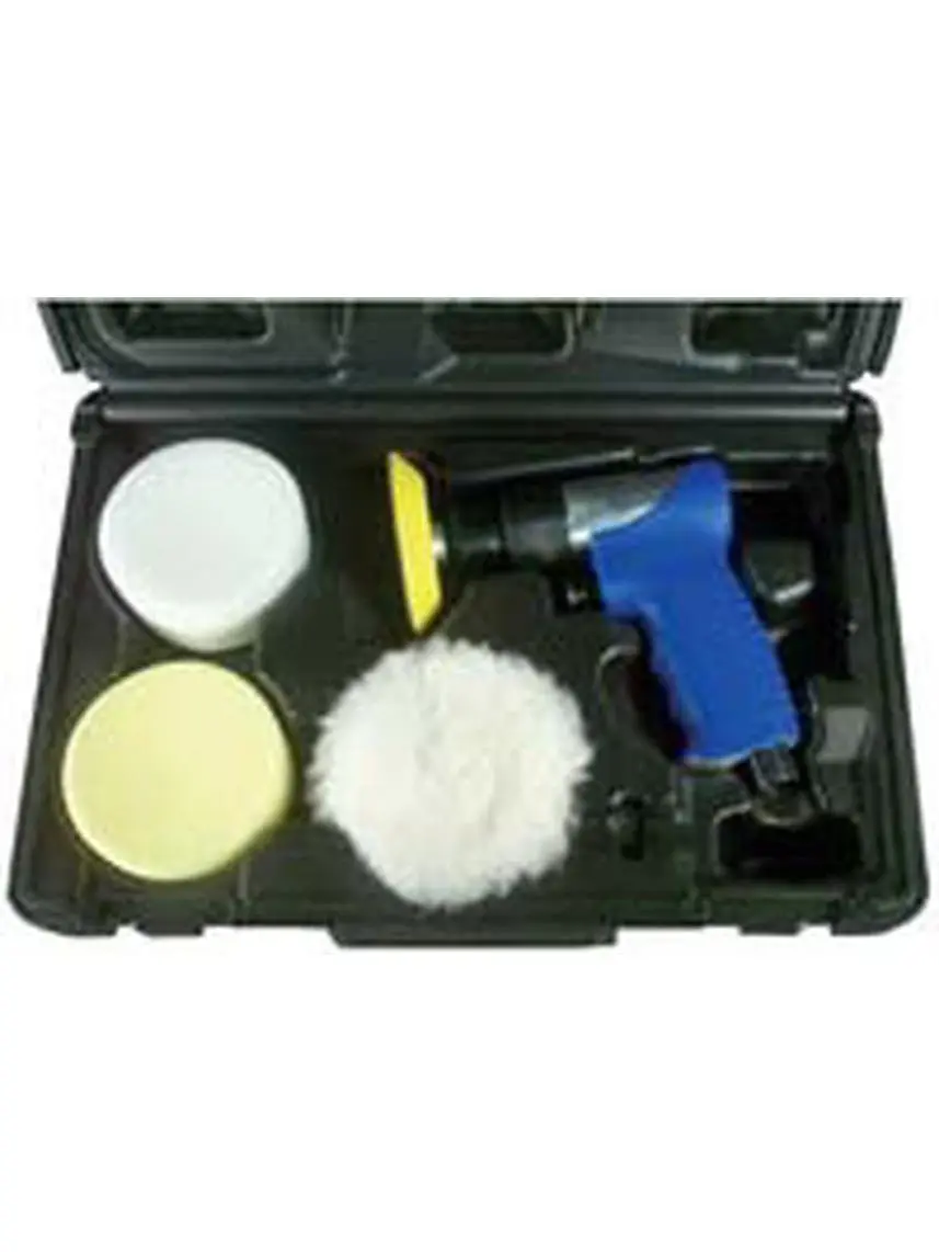 Astro Pneumatic Tool 3 In. Air Polishing Kit - Automotive & Motorcycle Cleaning, Finishing, Vehicle Care Maintenance Kit, Automotive & Motorcycle Car Washing & Maintenance, Car Washing & Maintenance