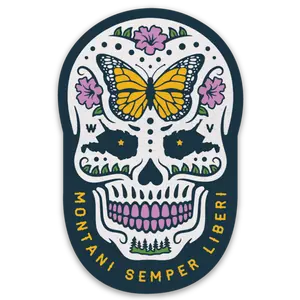 Magnet - West Virginia Sugar Skull