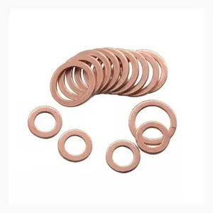 200pcs Copper Flat Washer & O-shaped Sealing Washer & Oil Seal Gasket & Flat Washer for Car Engine & Auto Parts – Leak-Proof & Durable – Engine Protection & Universal Fit – Must-Have Auto Repair Essentials
