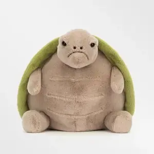 28CM Adorable Realistic Turtle Plushie Stuffed Toy Home Decor