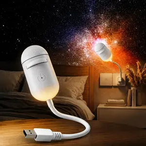 USB Star Sky Projector Lamp, Mini Galaxy Night Light for Bedroom, Romantic Room Decor, Kids Room, Dorm Room & Indoor Space