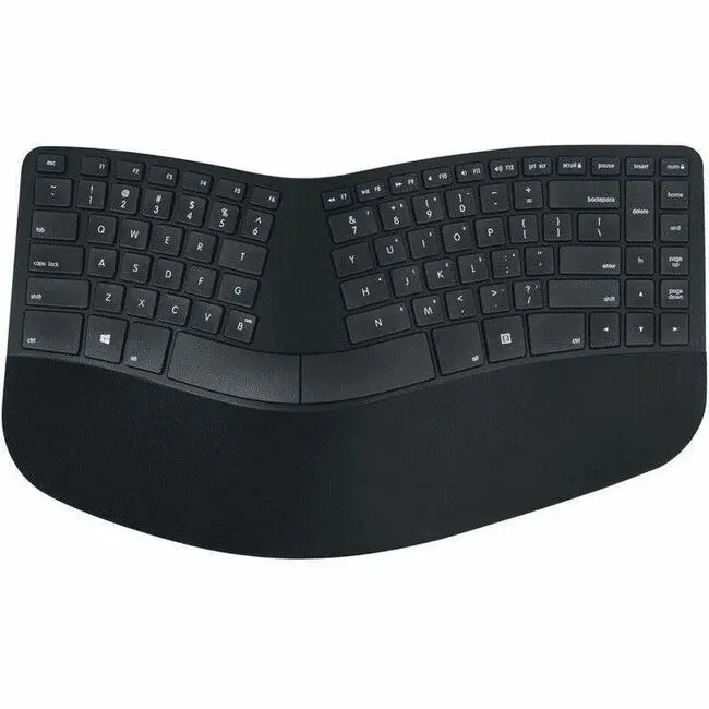 Matias Sculpted Ergonomic Rechargeable Keyboard for PC