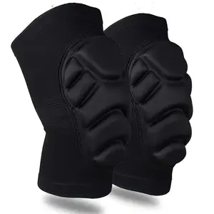 Professional Grade Crashproof Knee Pads with Compression & Breathable & Lightweight & Impact Protection Knee Brace - Sports Protective Gear for Basketball, Tennis, Rugby, Yoga, Dancing, Fitness, Hiking, Climbing, Gardening, Men & Women(/Black)