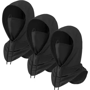 3 Packs Summer Balaclava Sun UV Protection Hood Breathable Full Head Mask Face Cover for Men Women Motorcycle Cycling Fishing