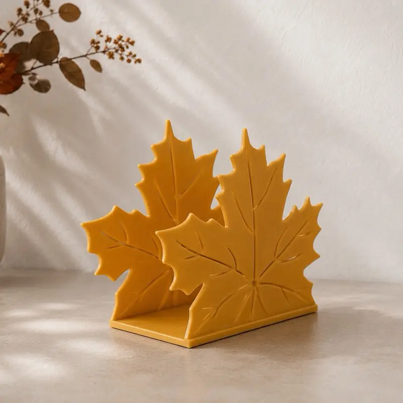 Fall Maple Leaf Napkin Holder – Autumn Table Décor