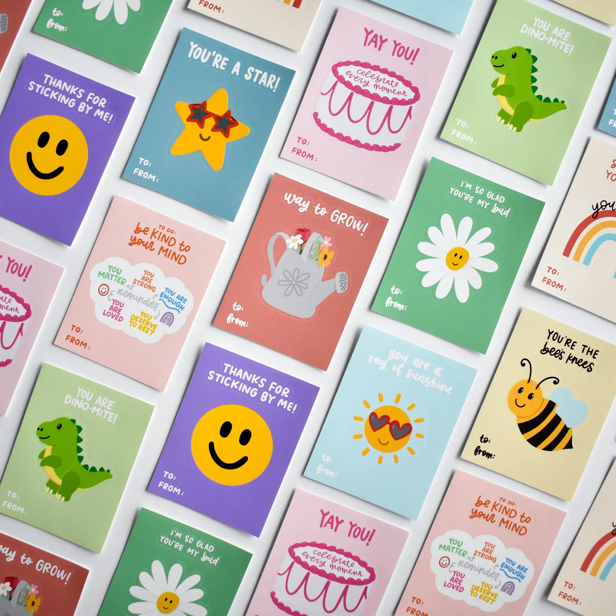 Sticker Grams (Singles) - Unique Valentine's Cards