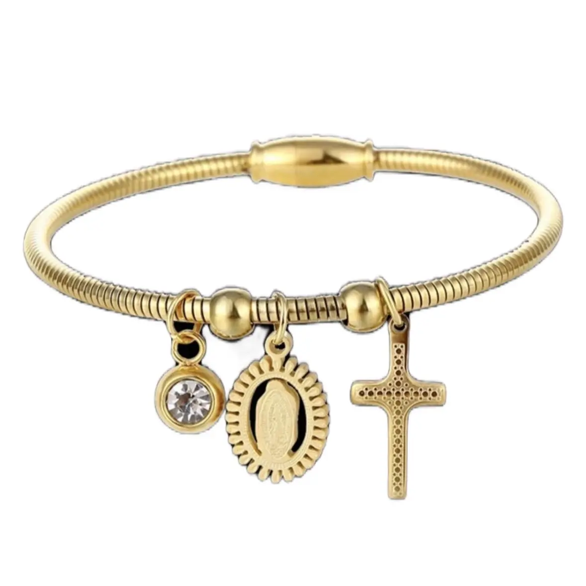 Virgin Of Guadalupe Mexican Virgin Mary Bracelet Catholic Bracelet Gift For Mom Women Men Girl