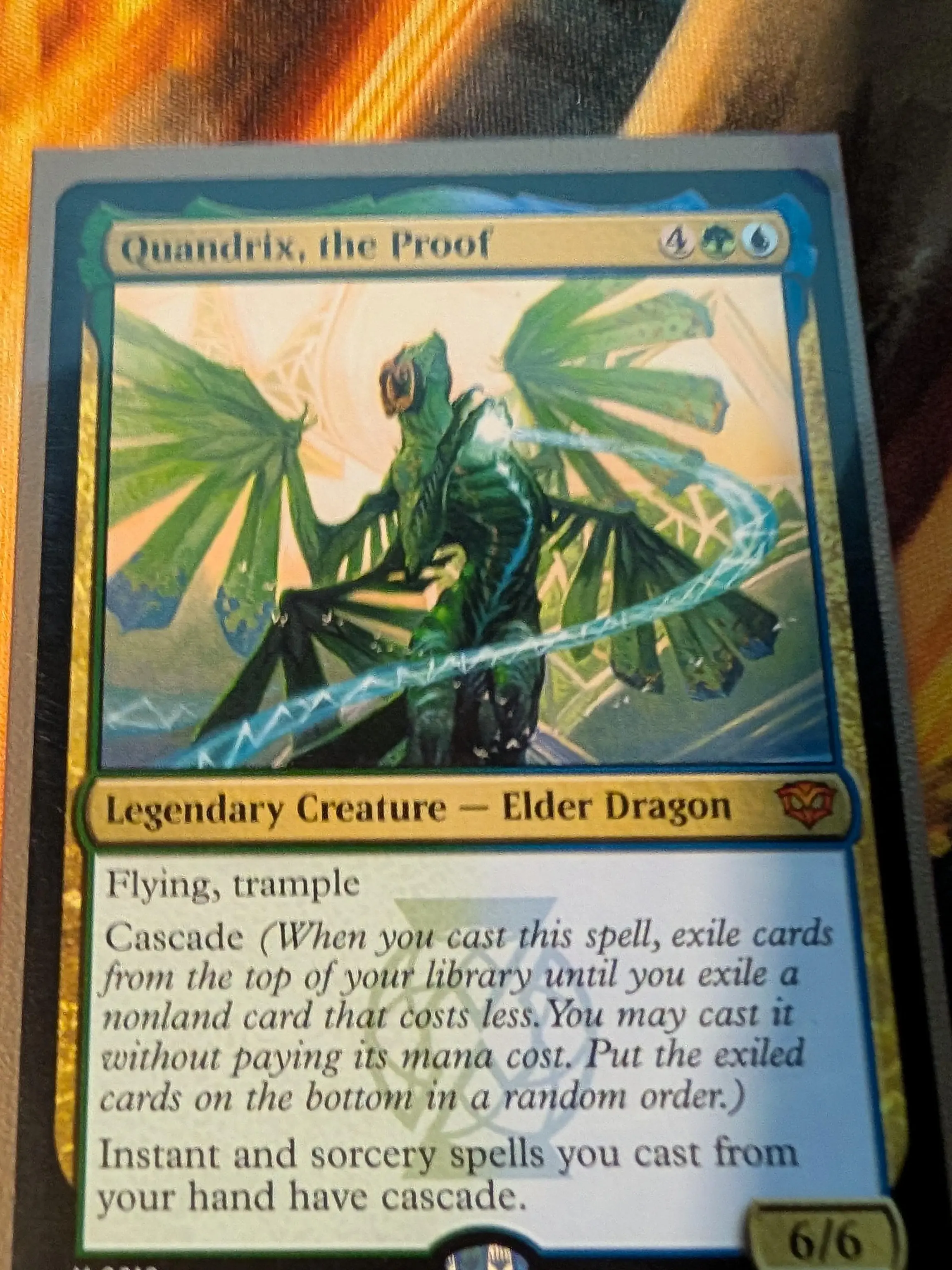 Quandrix, the Proof commander deck