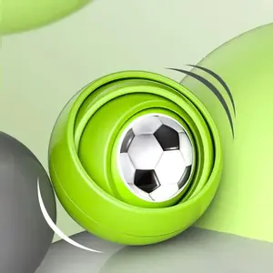 3D Swivel Ball, Pressure Relief Ball, 1 Count Handheld Swivel Toy, Indoor & Outdoor Entertainment Toy, Interactive Office Desk Toy, Stress Relieving Accessory