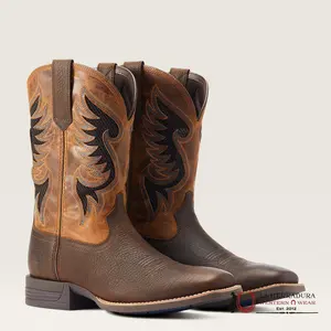 MENS ARIAT COWPUNCHER VentTEK™ DARK BROWN/GOLDEN MUSTARD- 10044573