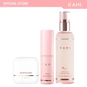 KAHI Best-Selling Heroes Set - Wrinkle Bounce Multi Balm Stick + Airy Fit Sun Stick SPF 50 +