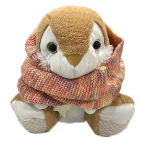 Beautiful and warm in a shaded color circular scarf knitted with two needles
