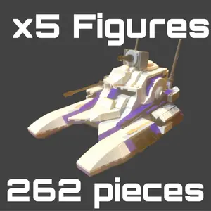 187th Fighter Tank 262pcs Compatible Building Kit