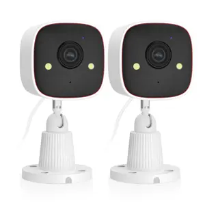 Jennov IP66 Waterproof Outdoor Security Camera 2K Wired Wi-Fi with AI Human/Pet Detection, Color Night Vision, 2-Way Audio, 24/7 Recording, Cloud & 128GB SD Card Storage, USB-Powered Indoor/Outdoor Surveillance Camera with Motion for Home Security,