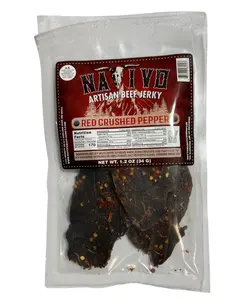 Red Crush Pepper Flavor by Nativo Beef Jerky