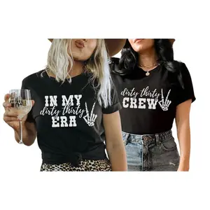 30th Birthday Group Shirts, Death to my youth,Girls Weekend Shirts, RIP to my twenties Tee,Birthday Crew Tshirts,Dirty Thirty Party Crew