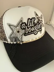Custom Trucker Hat 3-4 & CHAIN/PIN