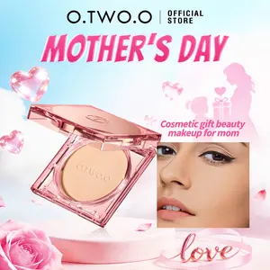 3D Soft Focus Face Powder Waterproof Long Lasting Oil Control 24H Natural Skin Tones Anti-Transfer, Non-Absorbent for All Skin Types & Tones, Includes Puff Makeup Powder Foundation Daily Essential Otwoo Makeup for Women