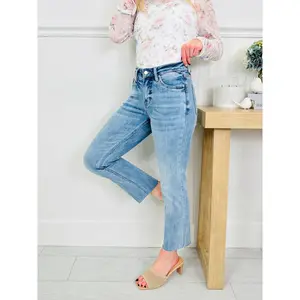 Clean Slate Straight Leg Tummy Control Jeans Clean Slate Straight Leg Tummy Control Jeans