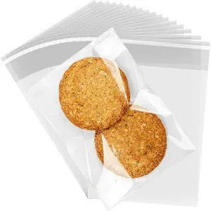 400 count Cellophane Bags 4x6 Self Sealing Cookie Bags for Packaging Cellophane  Bag Clear Plastic Bag for Candy Snack Homemade Cookie  Party Favor