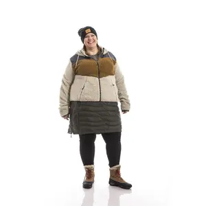 Inspire Plus Size  Fleece | Stone/ Gold