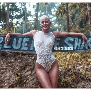 Treasure Embroidery Swimsuit