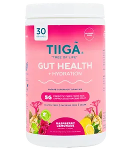TIIGA Gut Health + Hydration | 30 Serving Tubs
