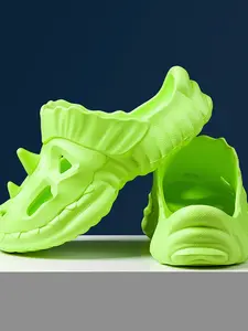 Couple's Funny Dinosaur Thong Sandals, Breathable Summer Beach Shoes, Unique Cool Design, Casual Fashion Footwear for Men & Women