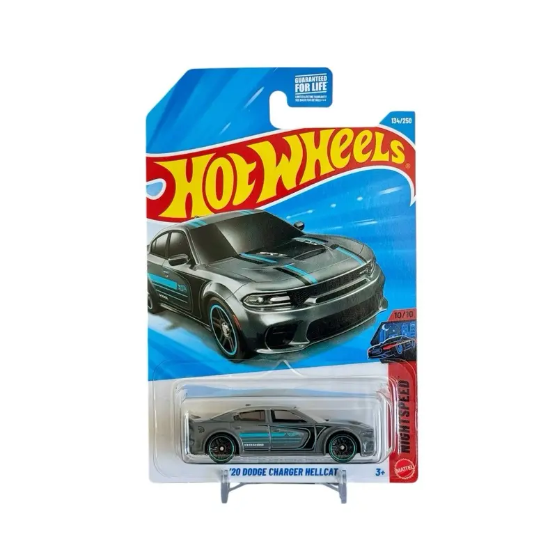 Hot Wheels ‘20 Dodge Charger Hellcat Grey High Speed 1:64 Diecast Car