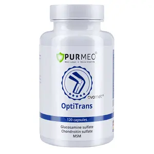 Purmeo 5-Day Fast-Acting Joint Health Supplement - Support for Comfort, Cartilage, Strength & Flexibility - OVOMET Eggshell Membrane Glucosamine Chondroitin, MSM & Boswellia - Made in Germany, 120ct