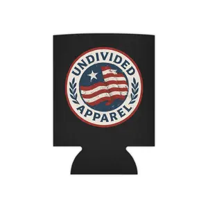 Individually Designed Can Cooler | Vintage American Flag Insulation | Perfect for BBQs, Picnics, and Parties | Gifts for Patriotic Friends