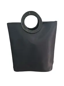 Pre-owned Celine Nylon Mini Bags Black Mini Purse