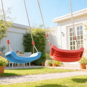 Soft Comfortable Hanging Chair, Adjustable Adult Swing for Bedroom Living Room Balcony, Outdoor Suspension Swing Chair, Patio Swing Chair