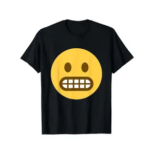 Emoticon Grimacing Face T-Shirt