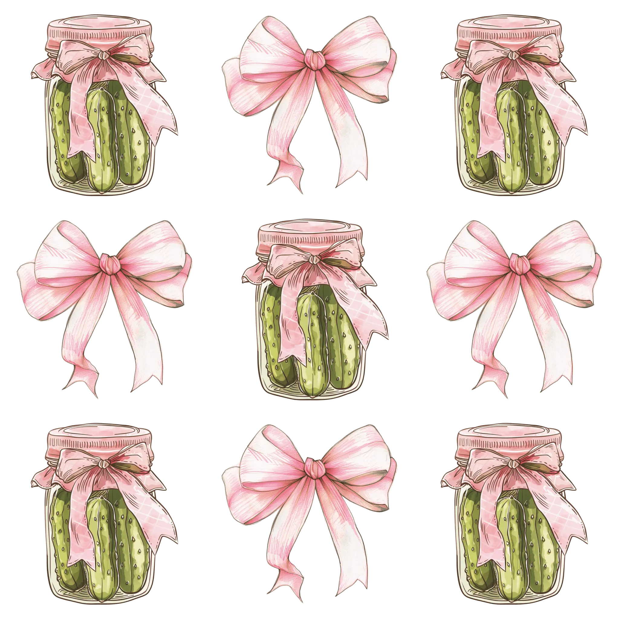 E2 - Pickle Bow DTF Transfer