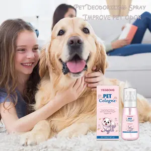 YEGBONG Pet Cologne It emits the Scent of Baby Powder, Keeps Pets Fresh and Pleasant for a Long Time, and Avoids Odor