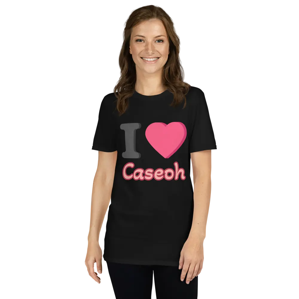 I ❤️ Caseoh Short-Sleeve Extra soft Unisex T-Shirt