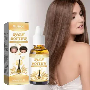 Rice Water Hair Essence, Scalp Massage Serum, For Helping Thicken And Hydrate Hair Smoothing Relieve Dryness, Christmas Gift